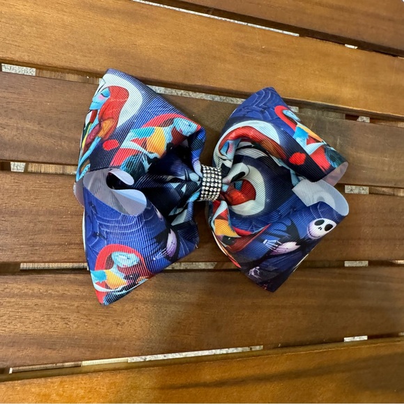NWOT Handmade The Nightmare Before Christmas Hair Bow/2pc - Picture 4 of 9